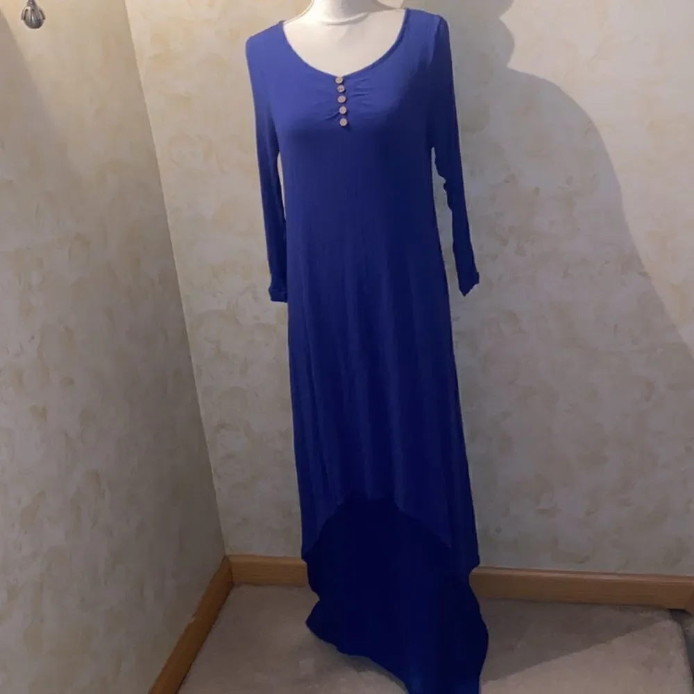 Hanyi Fushi Gauze Royal Blue Dress! - Picture 3 of 10